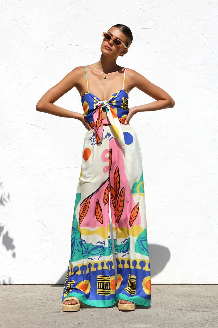 The Abstract Cocktail Party One-Piece