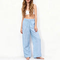 Drawstring Linen Lounge Pants | Summer Style