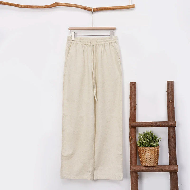Drawstring Linen Lounge Pants | Summer Style