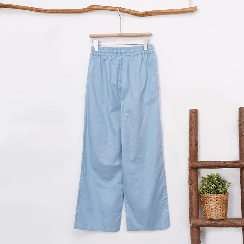 Drawstring Linen Lounge Pants | Summer Style