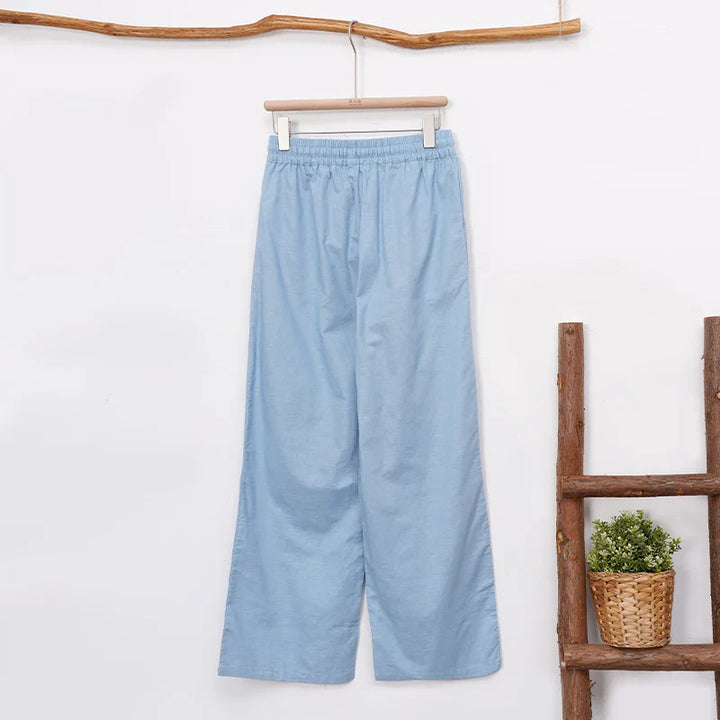 Drawstring Linen Lounge Pants | Summer Style