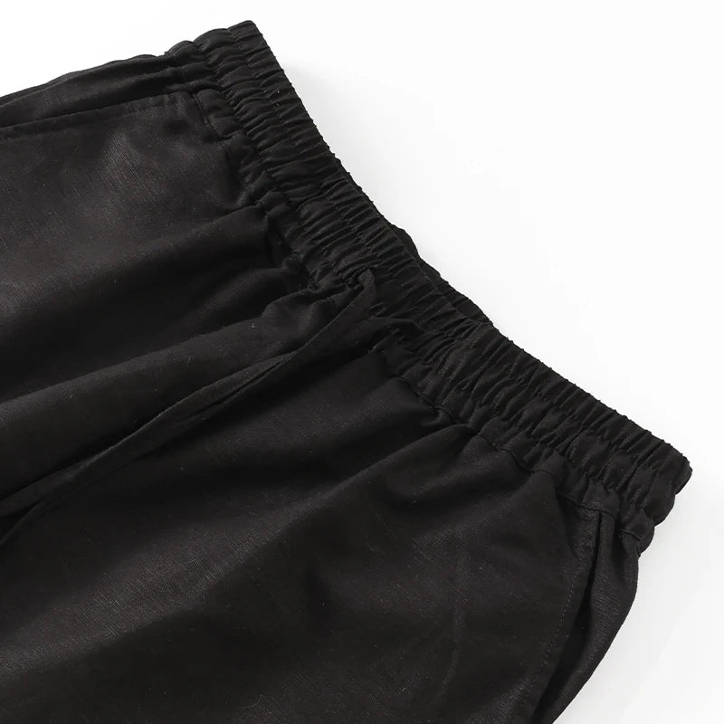 Drawstring Linen Lounge Pants | Summer Style