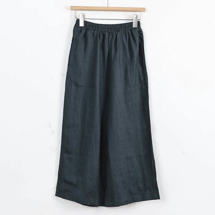 Easy Wide Leg Linen Pants | Summer Essential