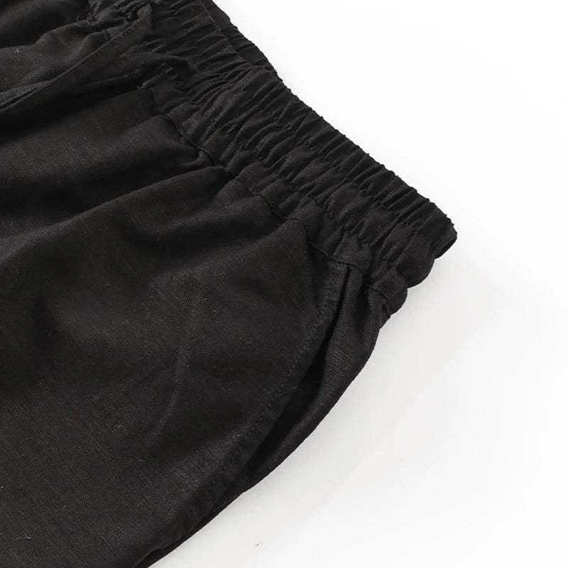 Drawstring Linen Lounge Pants | Summer Style