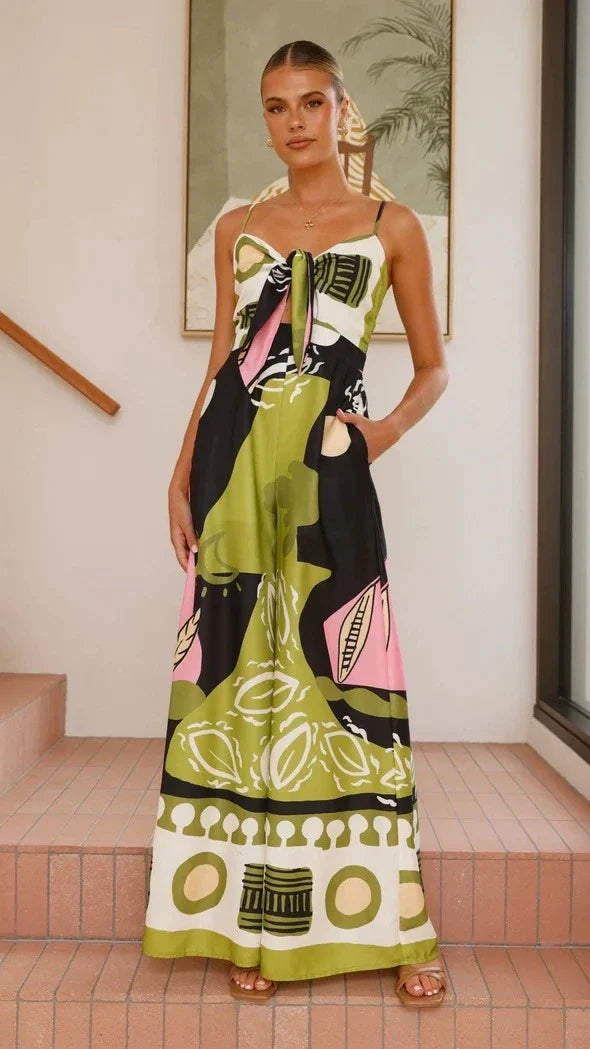 The Abstract Cocktail Party One-Piece
