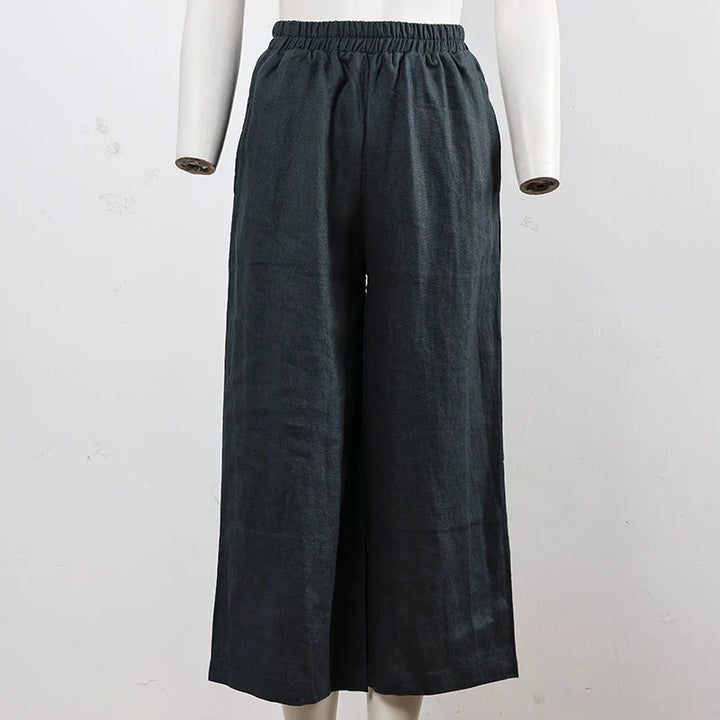 Easy Wide Leg Linen Pants | Summer Essential