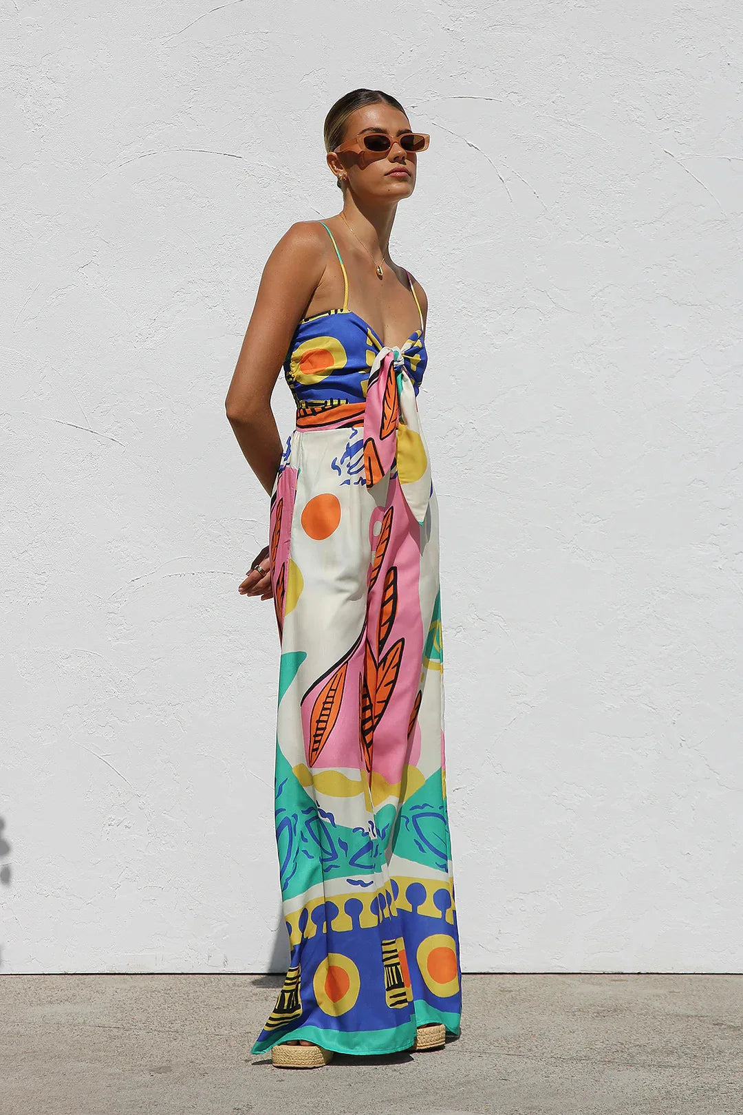 The Abstract Cocktail Party One-Piece
