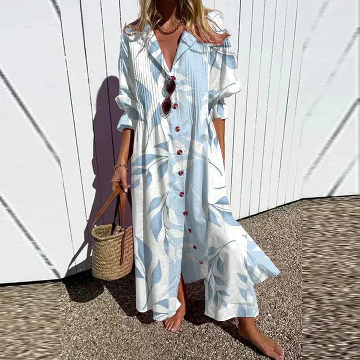Stella | Boho Long Sleeve Maxi Dress