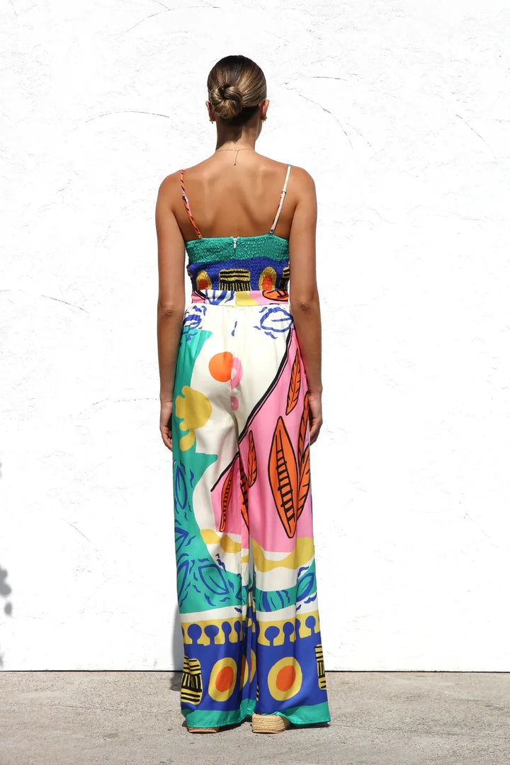 The Abstract Cocktail Party One-Piece