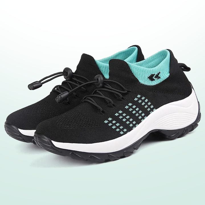 Ambulo Orthopedic Shoes Green Black for Women - View 5