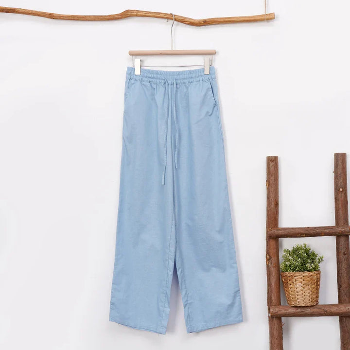 Drawstring Linen Lounge Pants | Summer Style