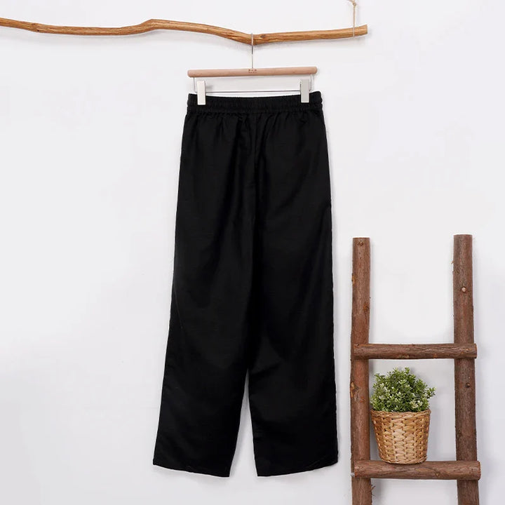 Drawstring Linen Lounge Pants | Summer Style