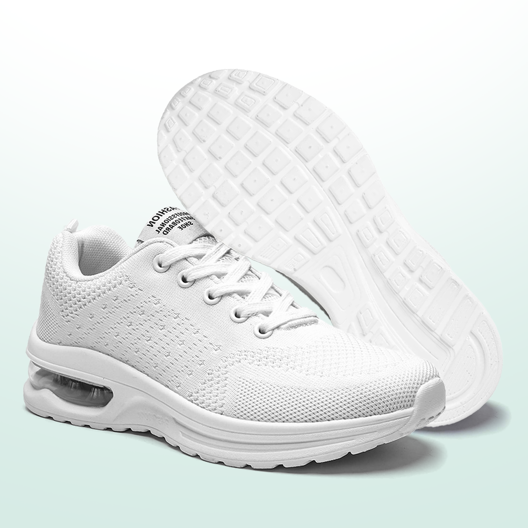 SanoWalk Orthopedic Shoes All White for Women - View 4