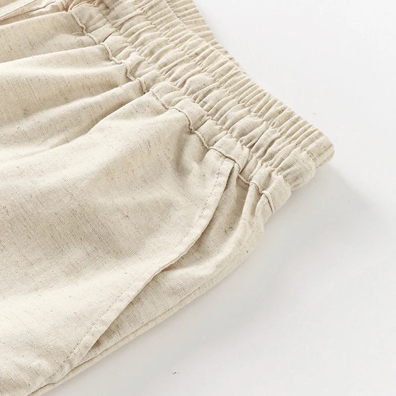 Drawstring Linen Lounge Pants | Summer Style
