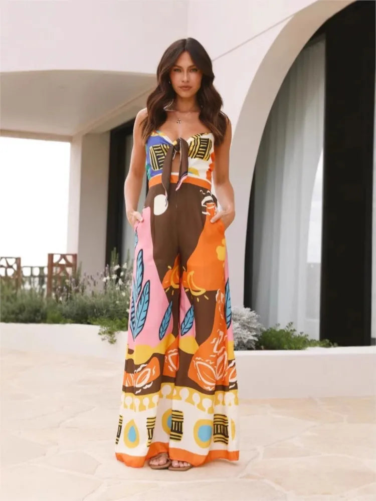 The Abstract Cocktail Party One-Piece