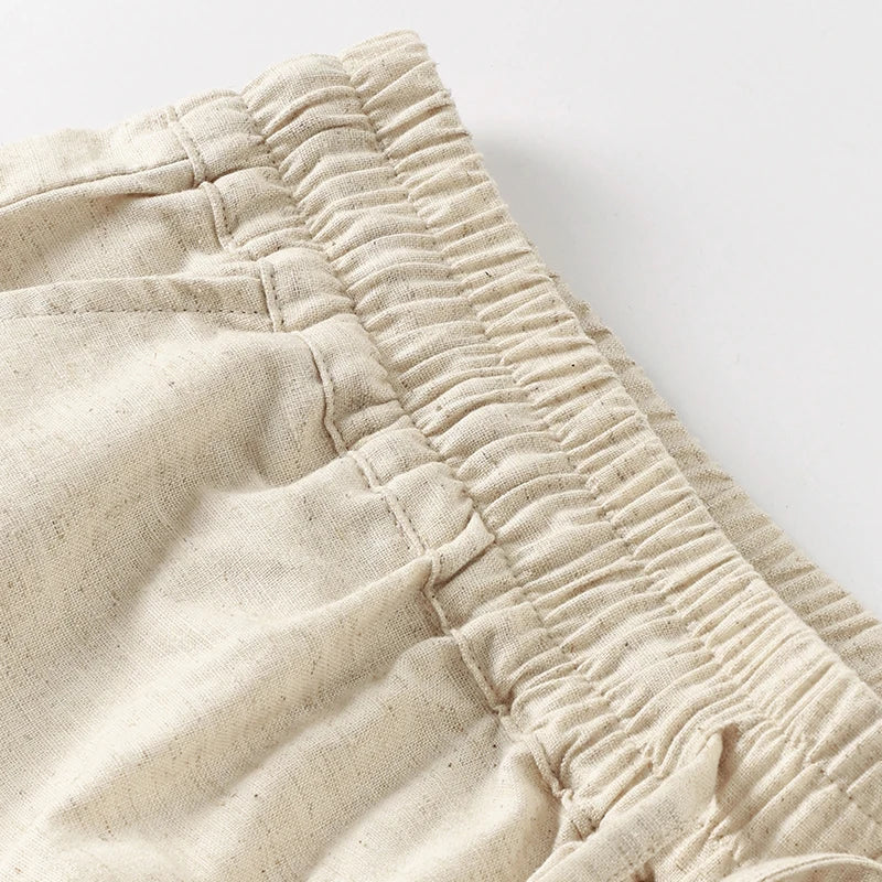 Drawstring Linen Lounge Pants | Summer Style