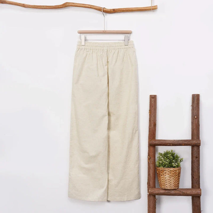 Drawstring Linen Lounge Pants | Summer Style