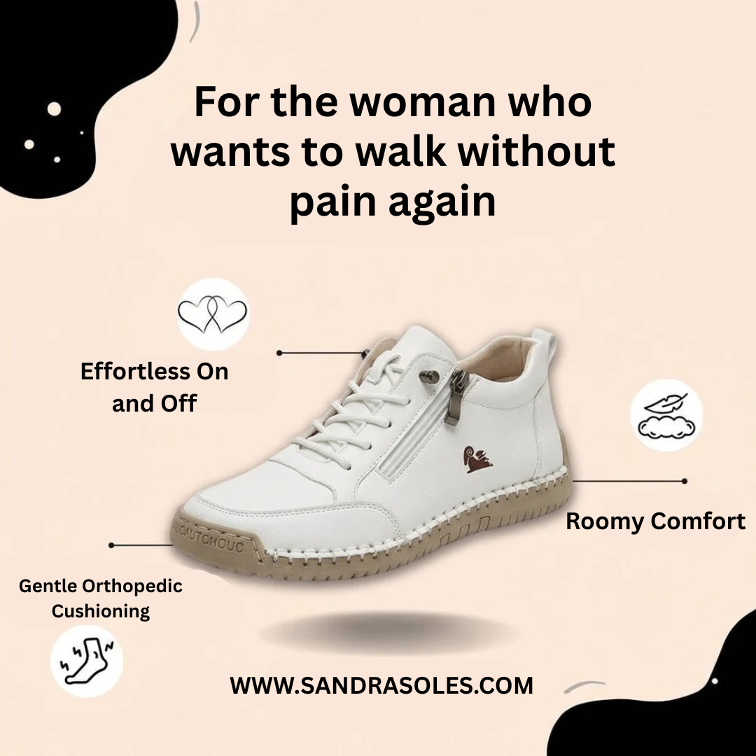 Mila Orthopedic Sneakers Zipper for Women - View 4