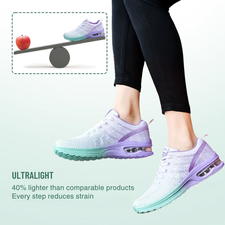 Hildastep Orthopedic Shoes Violet Turquoise for Women - View 3