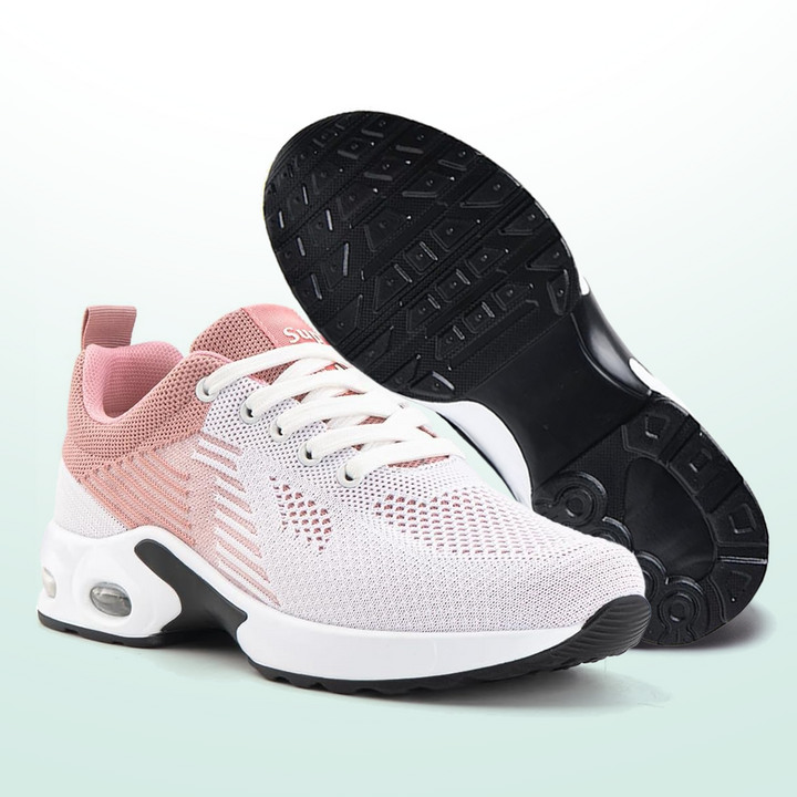 WalkMora Orthopedic Shoes White Pink for Women - View 5