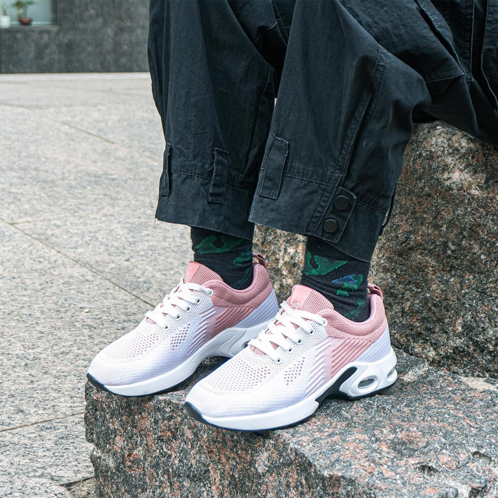 WalkMora Orthopedic Shoes White Pink for Women - View 2