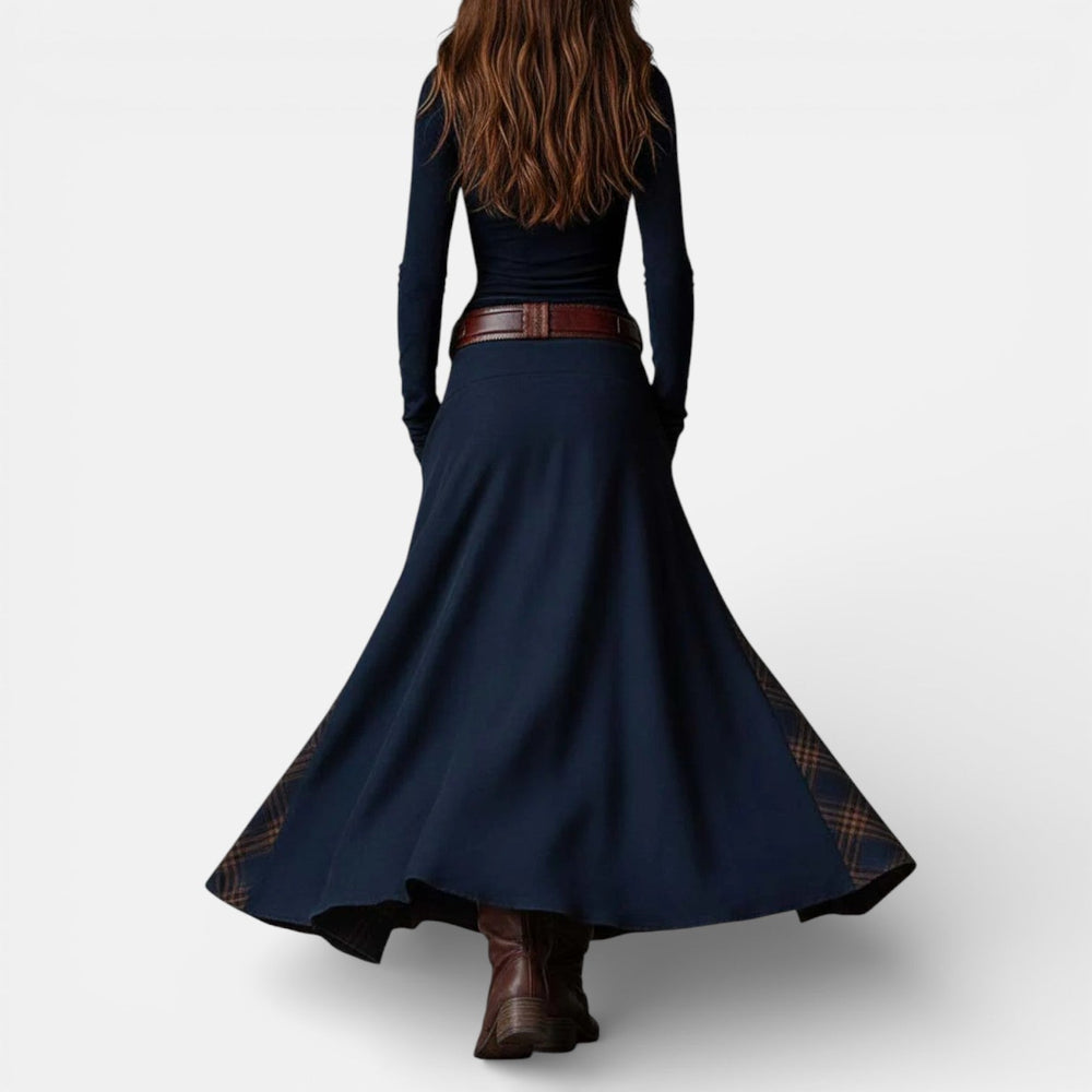 Leonora Vintage Long Dress for Women - View 2