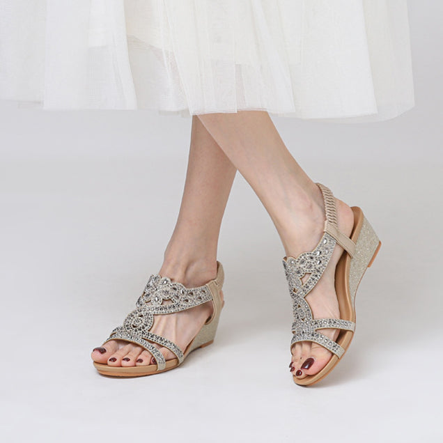 Eveline Light Bohemian Sandals for Women | Simple Summer Flats