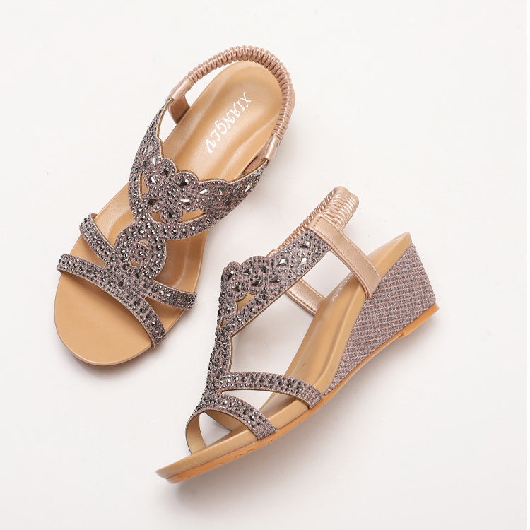 Eveline Light Bohemian Sandals for Women | Simple Summer Flats