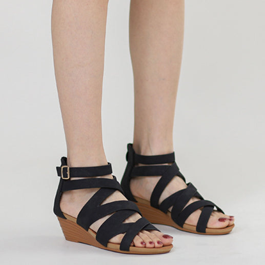 Antonia Roman Style Sandals for Women | Comfortable Casual Flats