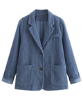 Florence | Women's Cropped Corduroy-Look Blazer