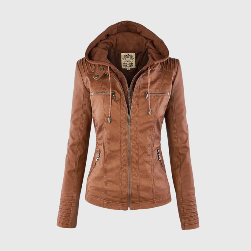 KAROLINE™ The stylish and unique leather jacket