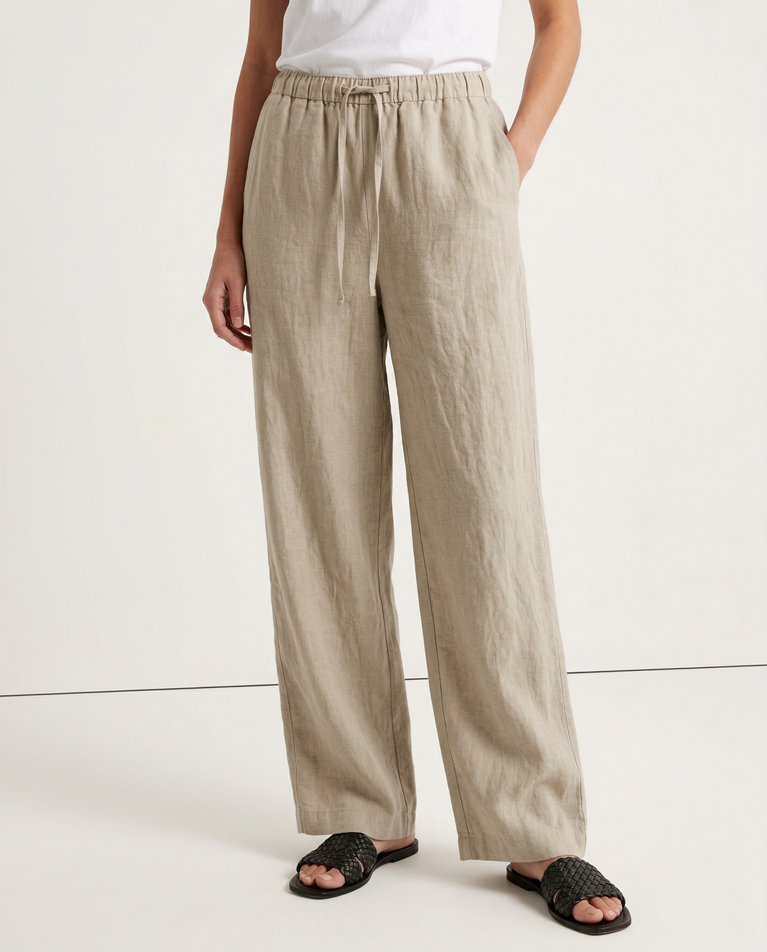 Wide Leg Linen Pants | Summer Coastal Outfit