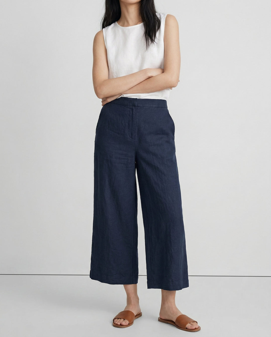 Easy Wide Leg Linen Pants | Summer Essential