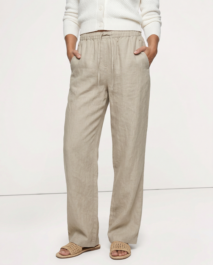 Wide Leg Linen Pants | Summer Coastal Outfit