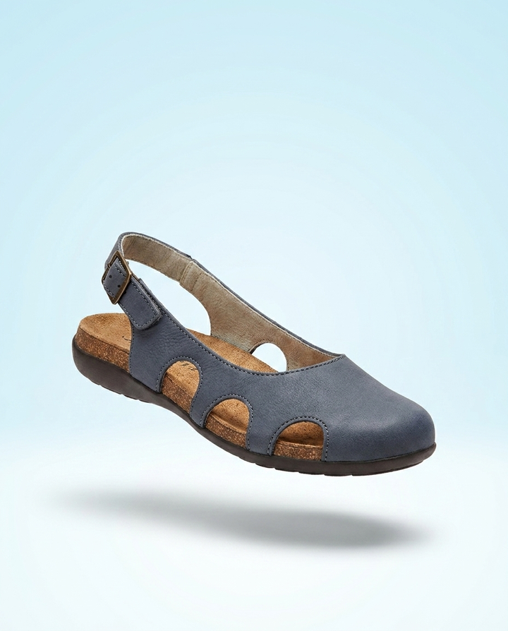 Bright airy orthopedic comfort shoe