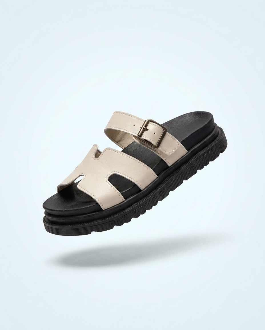 Bright airy orthopedic comfort shoe