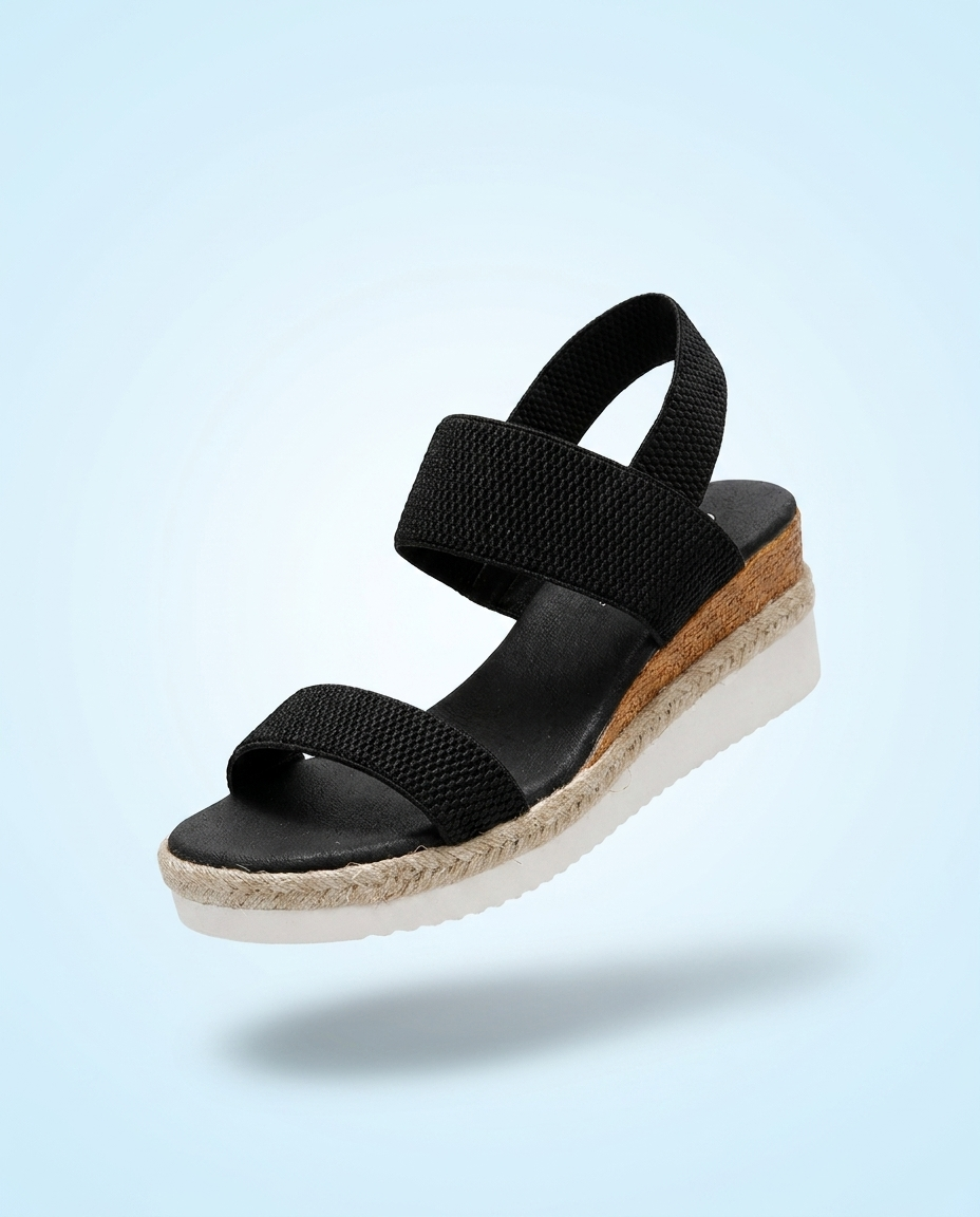 Bright airy orthopedic comfort shoe