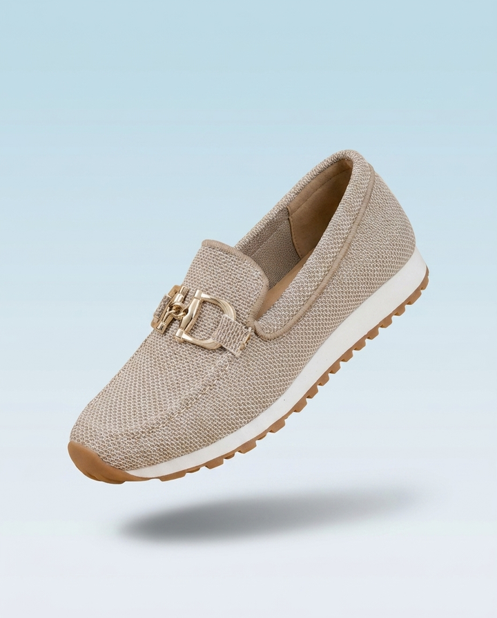 Bright airy orthopedic comfort shoe
