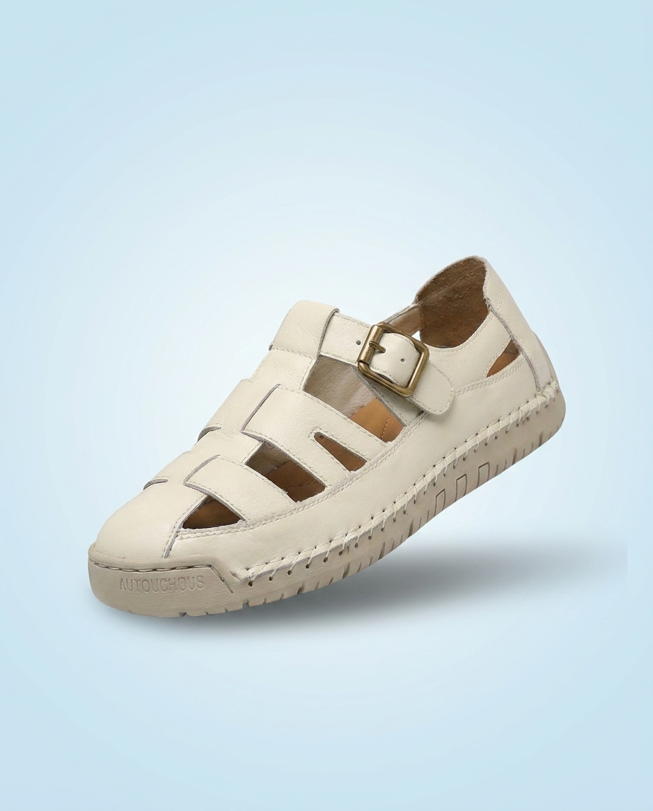 Bright airy orthopedic comfort shoe