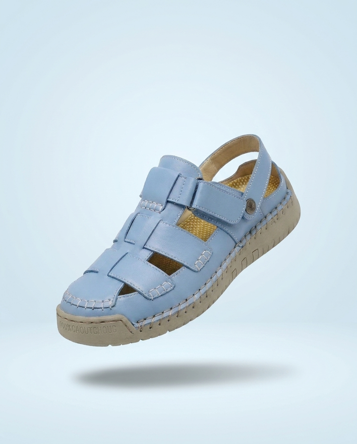 Bright airy orthopedic comfort shoe