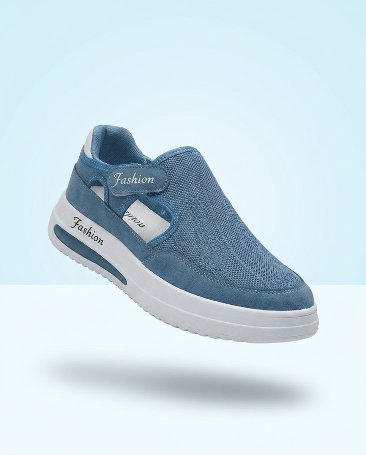 Bright airy orthopedic comfort shoe