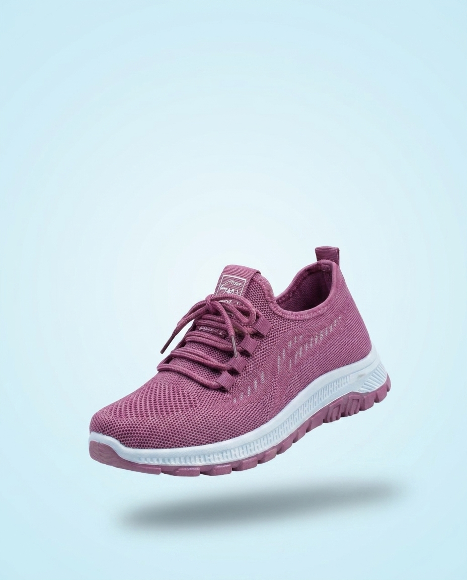 Bright airy orthopedic comfort shoe