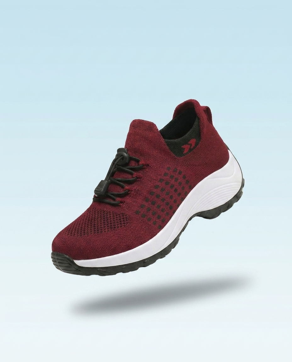 Bright airy orthopedic comfort shoe