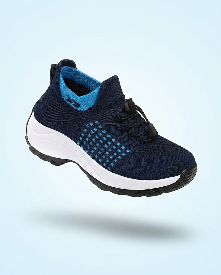 Bright airy orthopedic comfort shoe