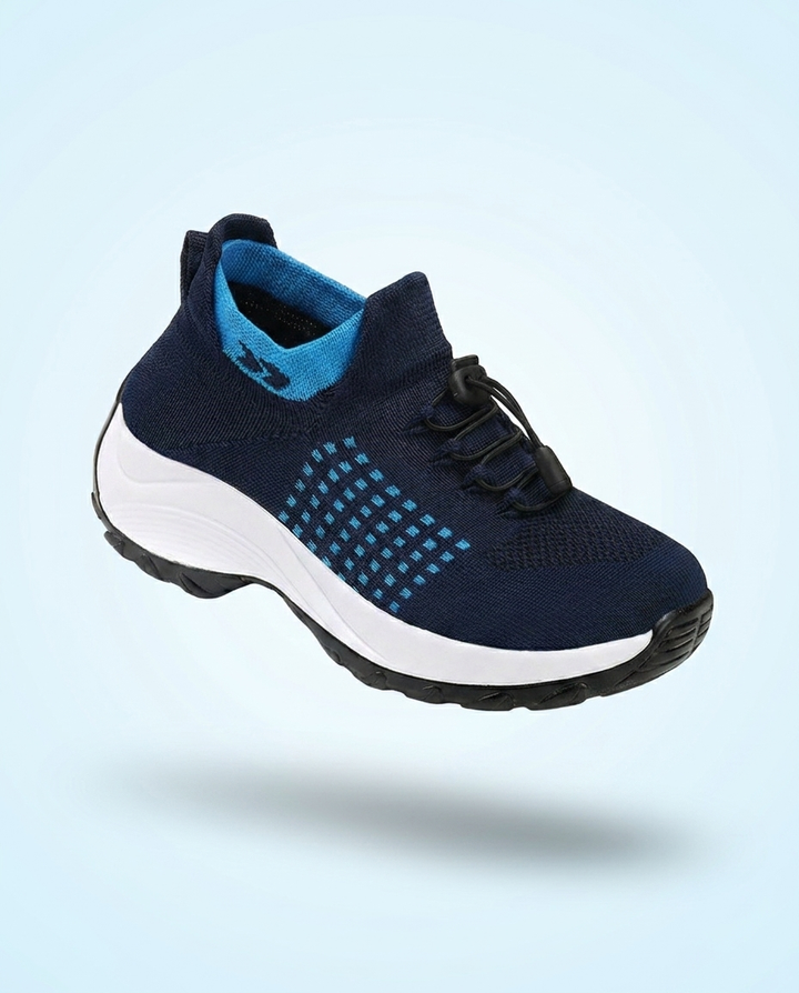 Bright airy orthopedic comfort shoe