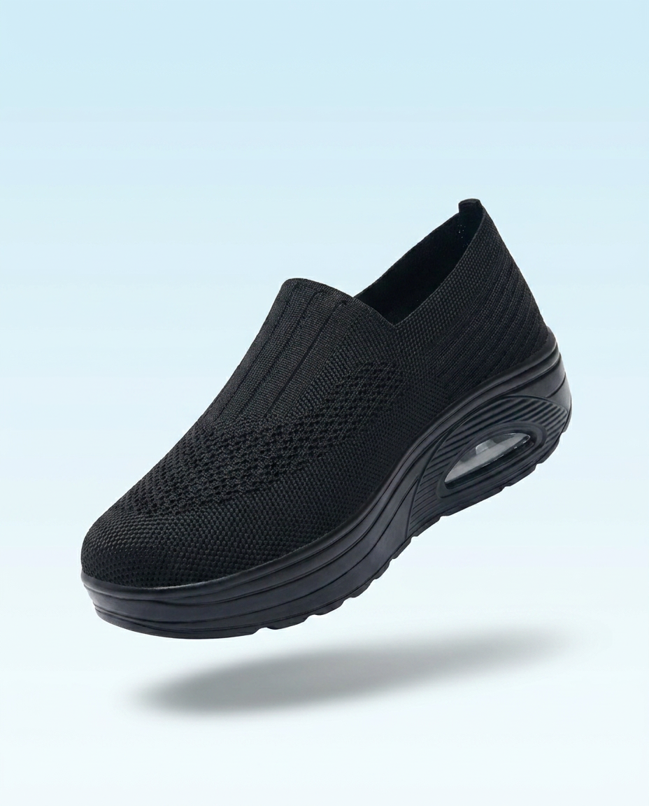 Bright airy orthopedic comfort shoe