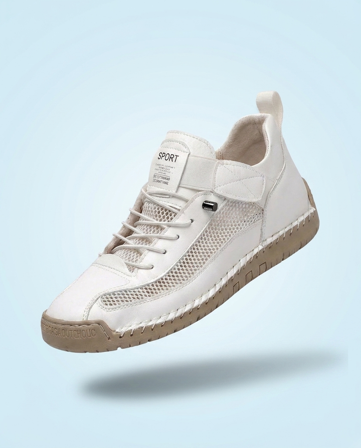 Bright airy orthopedic comfort shoe