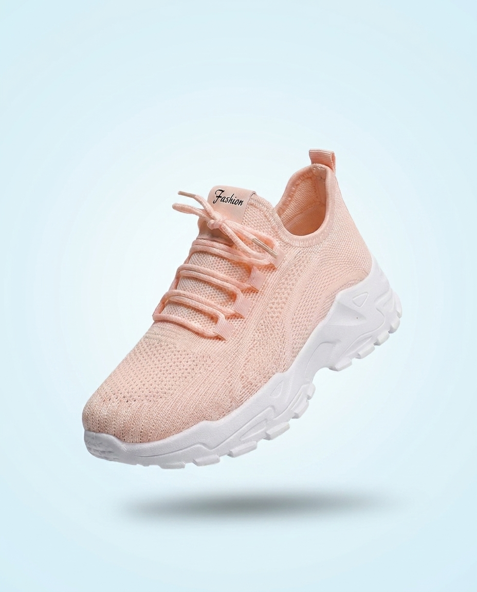 Bright airy orthopedic comfort shoe