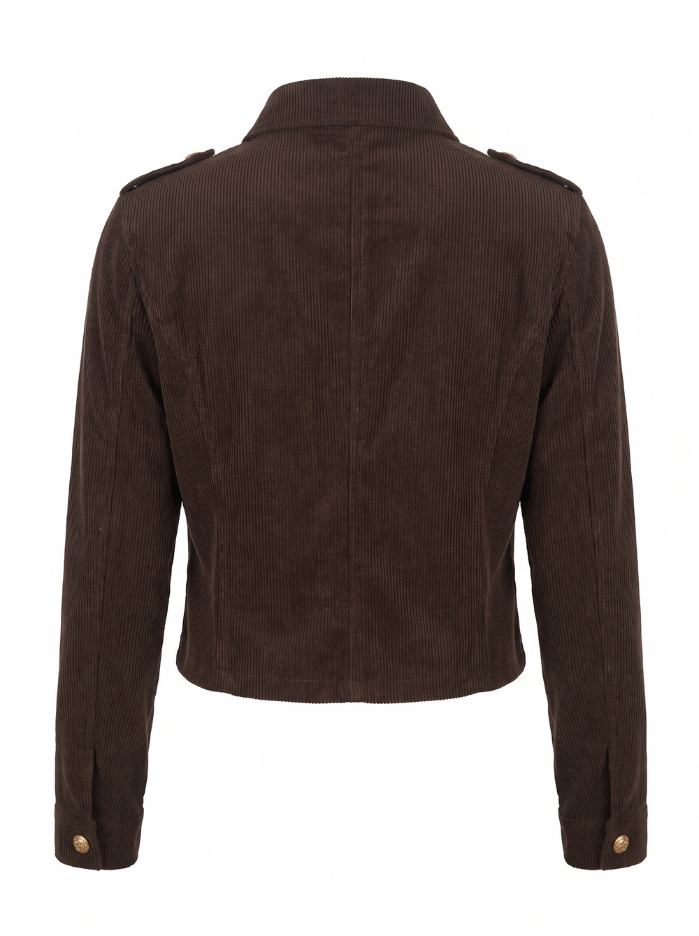 Regina | Women's Retro Military Corduroy Jacket back