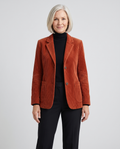 Florence | Women's Corduroy-Look Bomber Jacket